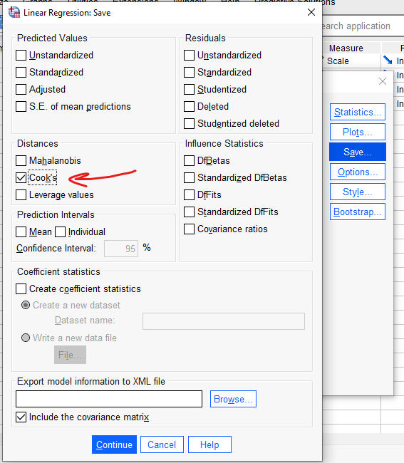 cook's distance spss hesaplama 2
