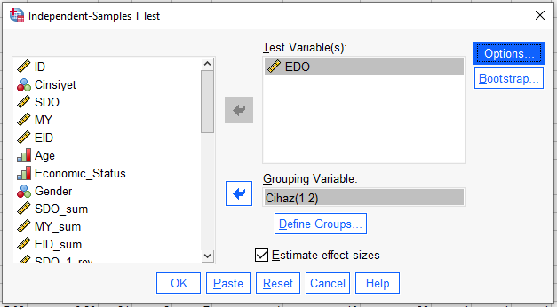 welch'in t testi 2