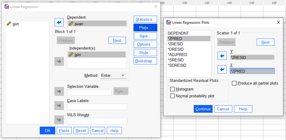 homoskedastisite heteroskedastisite spss bruesch pagan testi 3