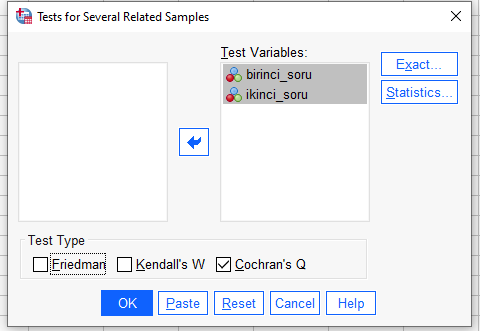 iki yüzde oran farkını test etme 5