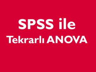 spss tekrarlı anova