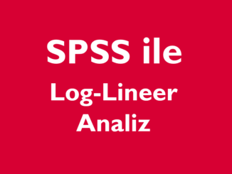 Log-Lineer Analiz (SPSS)