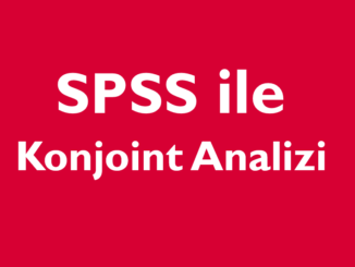 konjoint analizi (conjoint analysis) spss