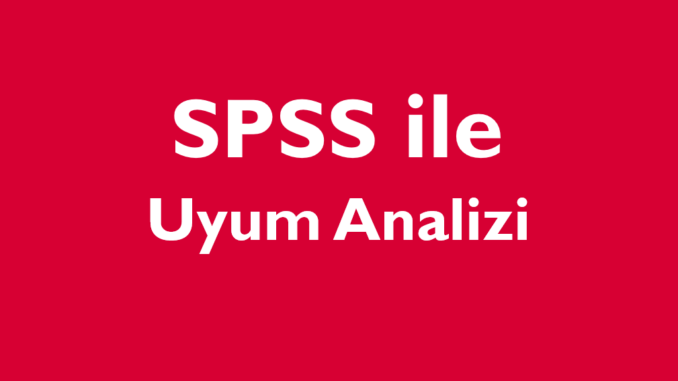 uyum analizi correspondence analysis uyum analizi correspondence analysis