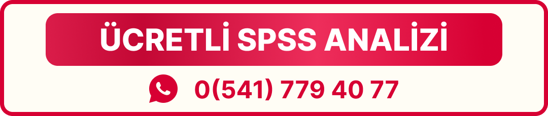 spss tez analizi istatistik ödev yaptırma ücretli spss veri analizi danışmanlık
